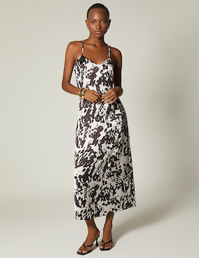 Vestido crop casual Studio F Cow Style Alert para mujer