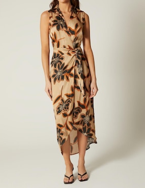 Vestido crop casual Studio F Lujo Terrenal para mujer
