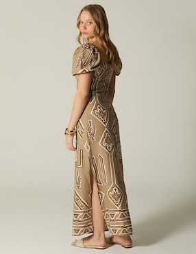 Vestido largo casual Studio F para mujer