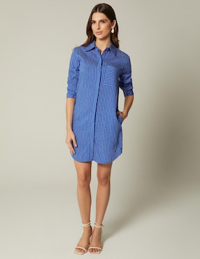 Vestido corto casual Studio F para mujer