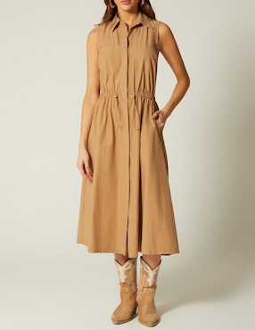 Vestido midi casual Studio F para mujer