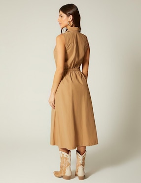 Vestido midi casual Studio F para mujer