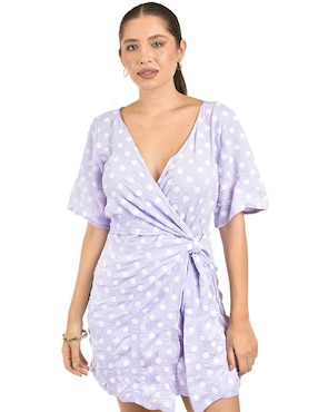Vestido corto casual Roman Fashion para mujer