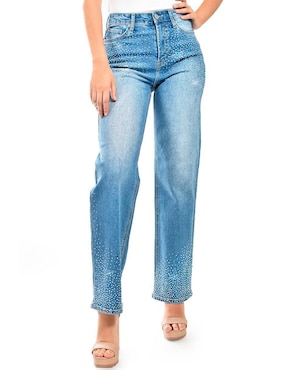 Jeans straight Roman Fashion para mujer