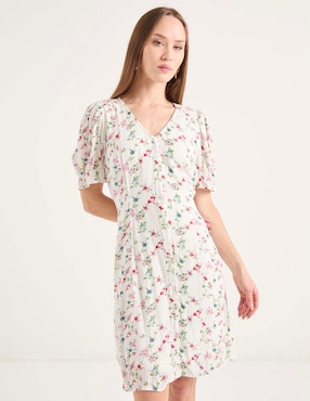 Vestido 3/4 casual Vero Moda para mujer