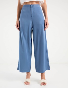 Pantalón capri Petite Studio amplio para mujer