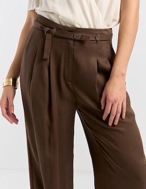 Pantalón relaxed Map straight para mujer