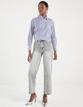 Jeans flare Steve Madden para mujer