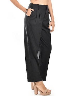 Pantalón de vestir Roman Fashion straight para mujer