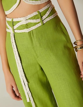 Pantalón carpenter Studio F straight para mujer