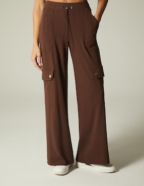 Pantalón cargo Studio F amplio para mujer