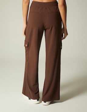 Pantalón cargo Studio F amplio para mujer