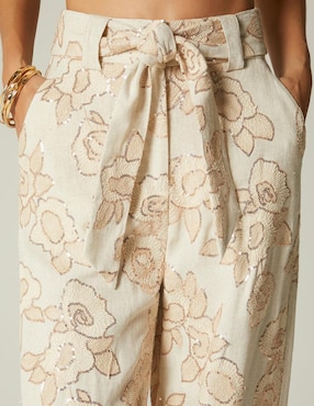 Pantalón relaxed Studio F amplio para mujer