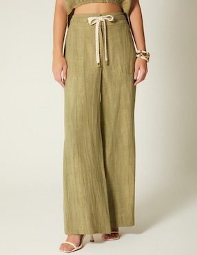 Pantalón relaxed Studio F amplio para mujer