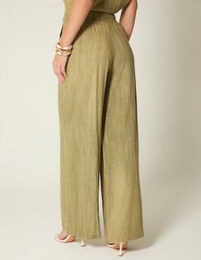 Pantalón relaxed Studio F amplio para mujer