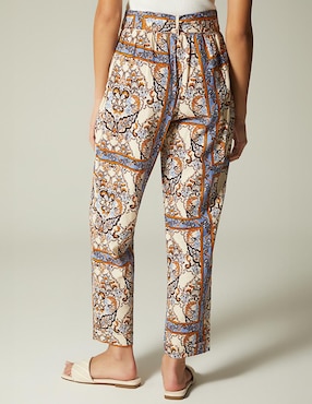 Pantalón easy pant Studio F straight para mujer