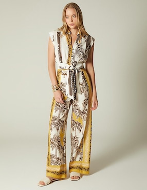 Pantalón relaxed Studio F amplio para mujer