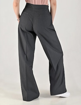 Pantalón plisado Supply regular para mujer