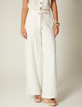 Pantalón relaxed Studio F amplio para mujer