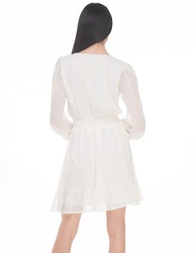 Vestido corto casual Lvyou Otoño - Invierno para mujer