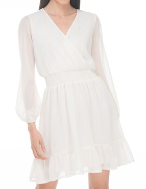 Vestido corto casual Lvyou Otoño - Invierno para mujer