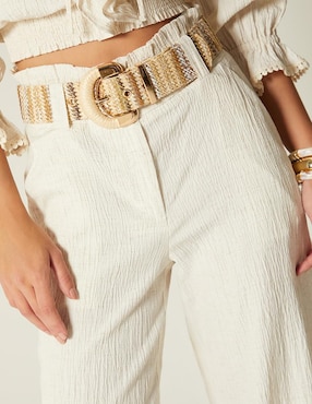 Pantalón relaxed Studio F amplio para mujer