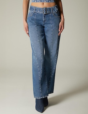 Jeans straight Studio F Adana Denim para mujer