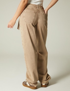 Jeans straight Studio F Denim Sobrepuesto para mujer