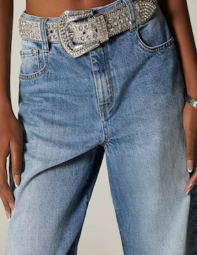 Jeans straight Studio F para mujer