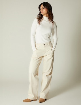 Jeans straight Studio F Tropical Cherry Costa para mujer