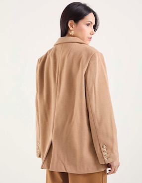Abrigo Studio F cruzado para mujer