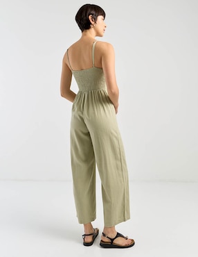 Jumpsuit Petite Studio de lino para mujer