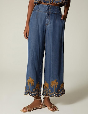 Jeans amplio Studio F para mujer