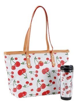 Bolsa tote Yoiko Cherry Bliss para mujer