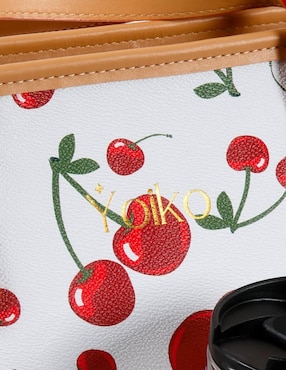 Bolsa tote Yoiko Cherry Bliss para mujer