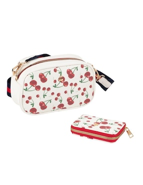 Bolsa crossbody Yoiko Cherry Pop para mujer