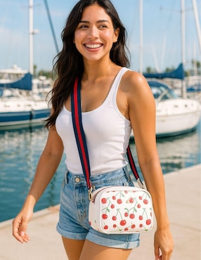 Bolsa crossbody Yoiko Cherry Pop para mujer