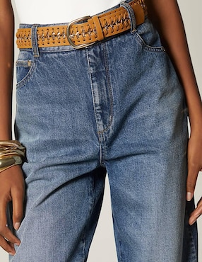 Jeans capri straight Studio F para mujer