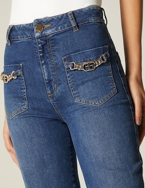 Jeans straight Studio F para mujer