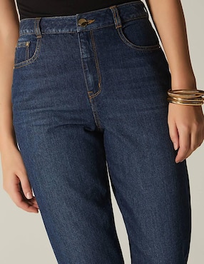 Jeans capri girlfriend Studio F para mujer