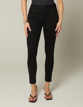 Jeans ultra skinny Studio F corte cintura para mujer