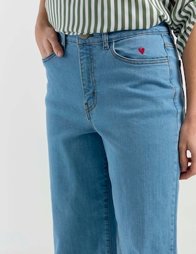 Jeans wide leg Petite Studio para mujer