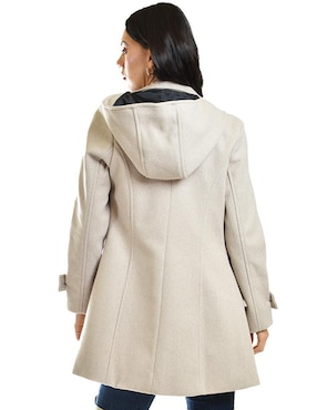 Abrigo Roman Fashion abierto para mujer