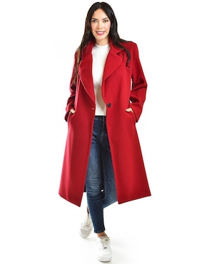 Abrigo Roman Fashion abierto para mujer