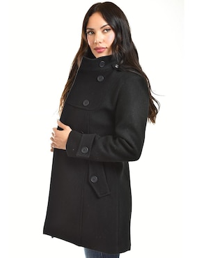 Abrigo Roman Fashion abierto para mujer
