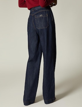 Jeans relaxed Studio F Raw Denim para mujer