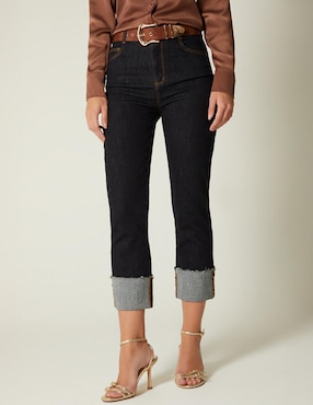 Jeans capri skinny Studio F para mujer