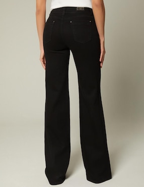 Jeans campana Studio F corte cintura para mujer