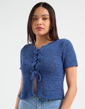 Suéter Petite Studio cuello redondo para mujer