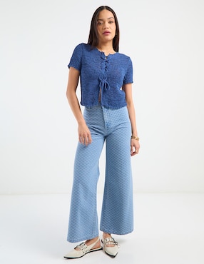 Suéter Petite Studio cuello redondo para mujer